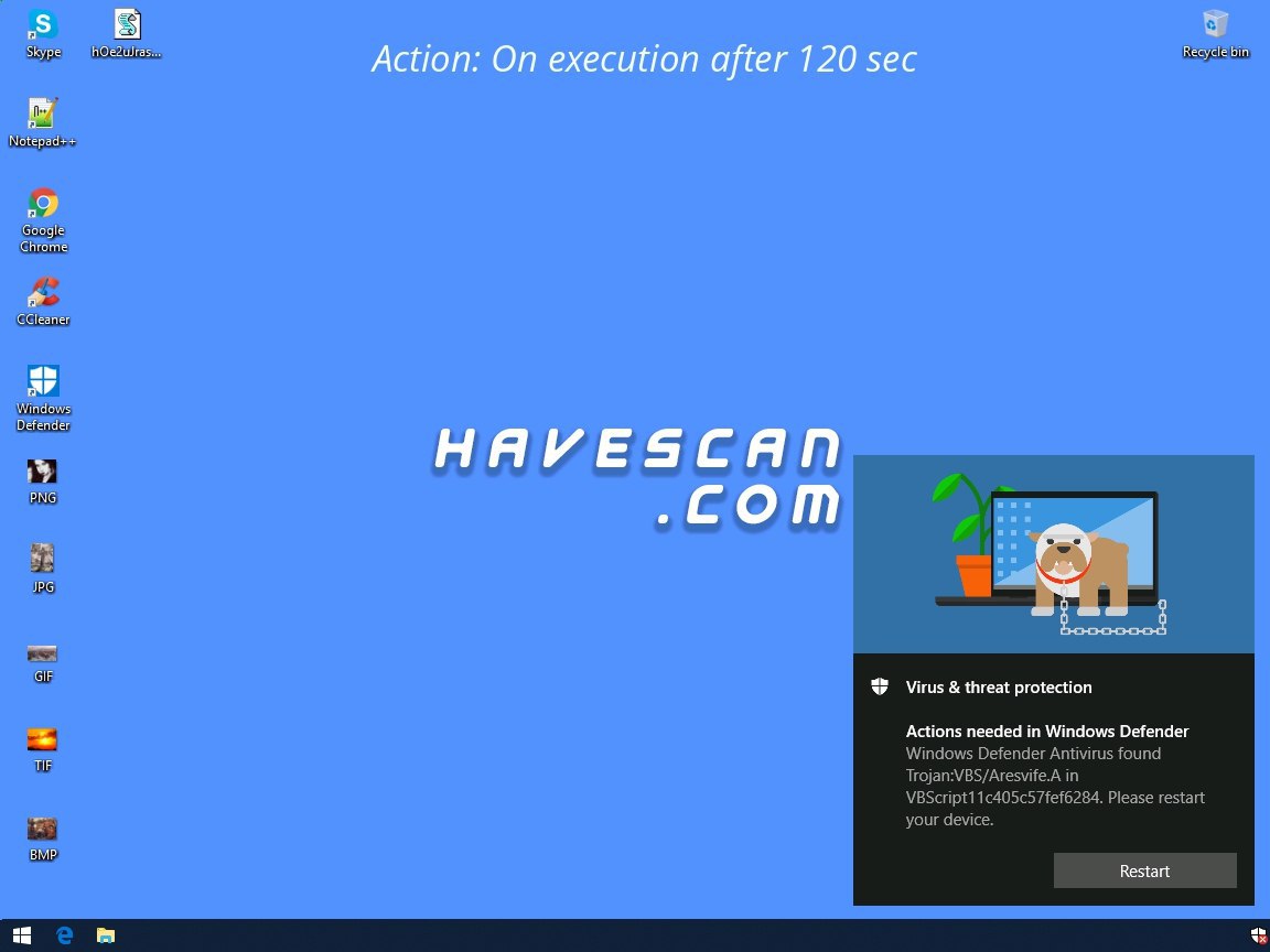 Платформа HaveScan для эврестического анализа файлов и тестирования работы ПО