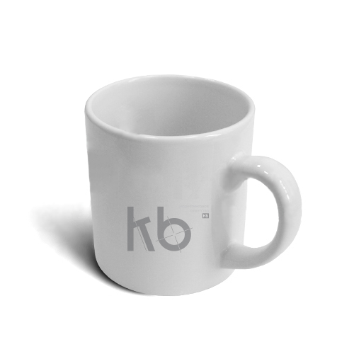Кружка кофейная белая h=7.2см, d=7см, 180мл (без коробки) для сублимации