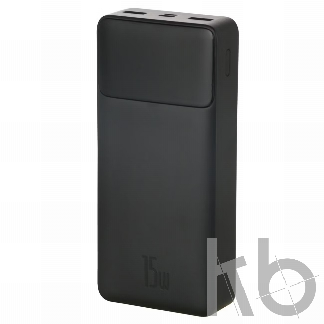 Внешний аккумулятор Baseus PPBD050101 Digital Display 20000mAh 15W Black