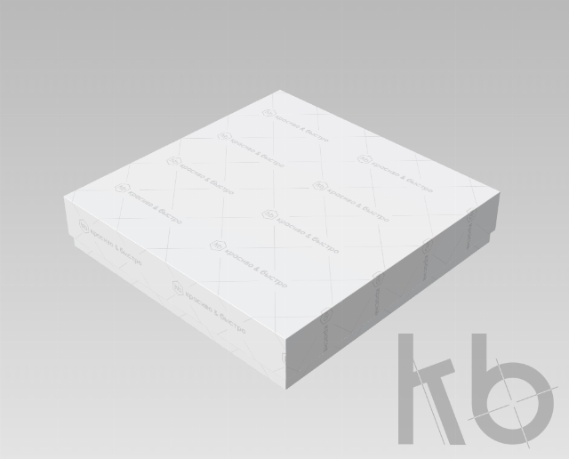 Коробка крышка-дно 275х100х350 мм Коробка крышка-дно 275х100х350 мм