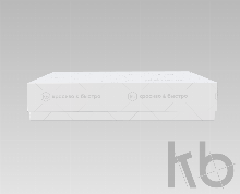 Коробка крышка-дно 75х150х25 мм