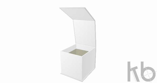 Коробочка на 1 шар 10 см из переплетного картона