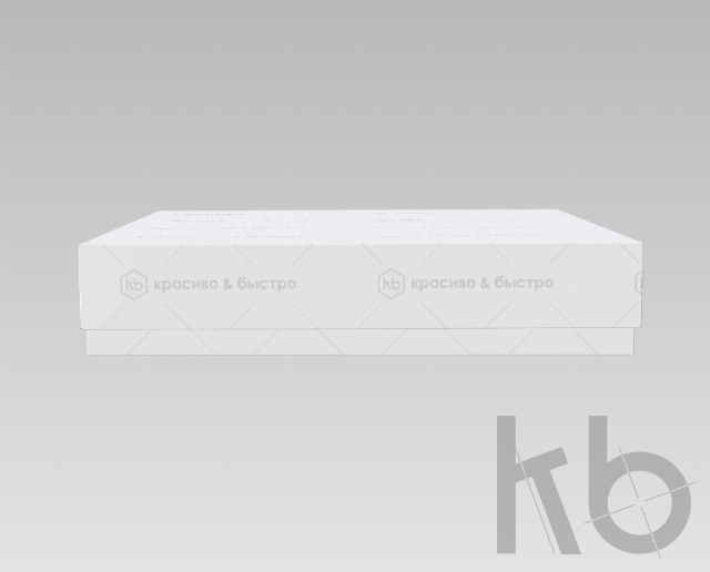 Коробка крышка-дно 25х25х150 мм