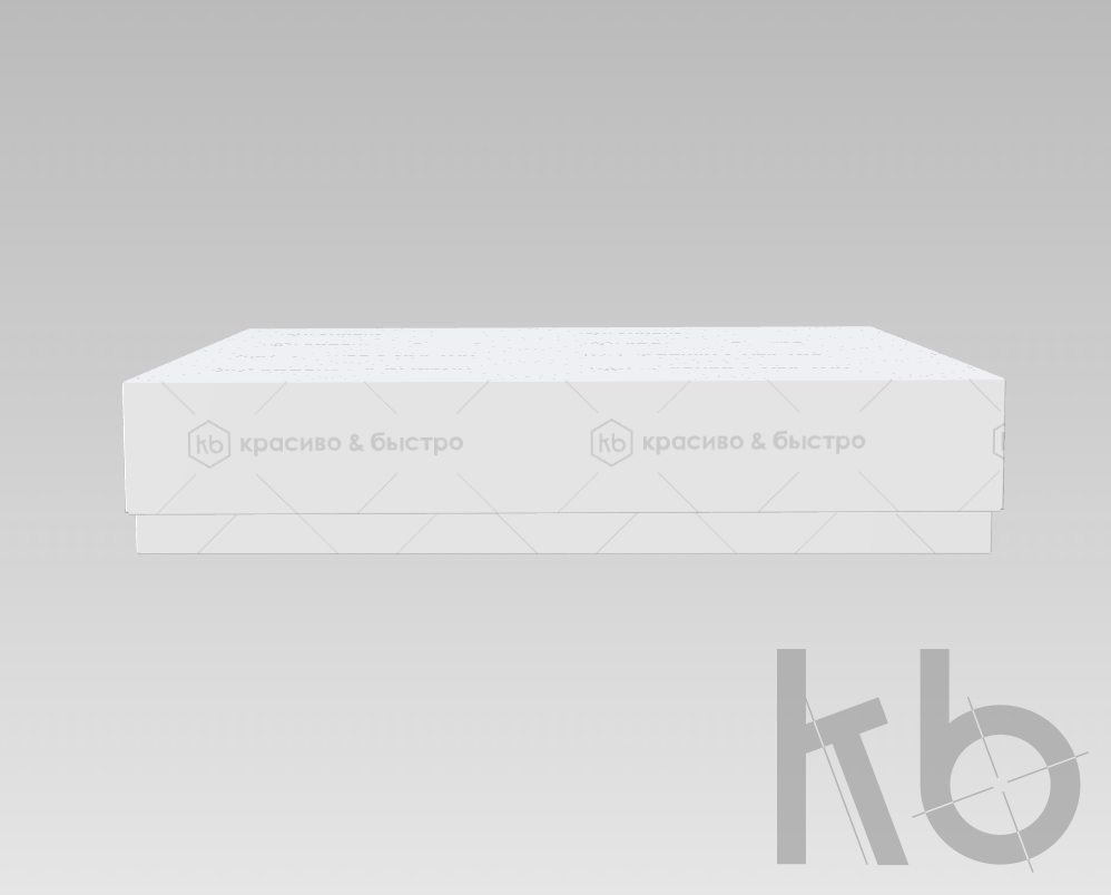 Коробка крышка-дно 25х25х75 мм